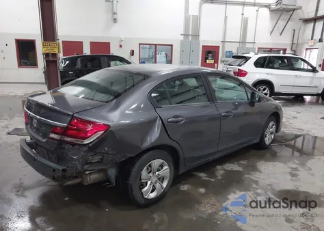 2015 Honda Civic Lx from USA, damaged, VIN 19XFB2F51FE076491